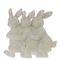 Фигурка декоративная "Зайцы", L13 W5 H12 см