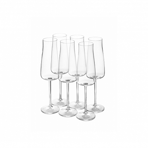 Набор бокалов для шампанского ALEX 210мл 6шт