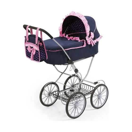 Коляска для кукол Reig Dolls Pram Тёмно Синий 64 cm