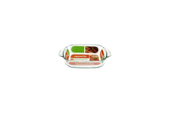 Форма для запекания Appetite PLH7 22x14x5см/0.7л прозрачный