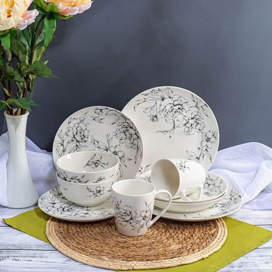 Тарелка обеденная PEONIA 24см