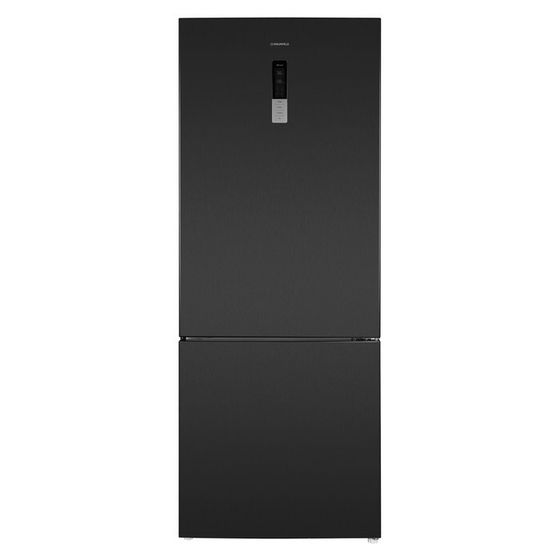 Холодильник MAUNFELD MFF1857NFSB, двухкамерный, класс А++, 453 л, Full No Frost, чёрный