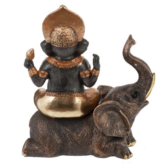 Фигурка декоративная &quot;Ганеша на слоне&quot;, L21 W10 H25 см