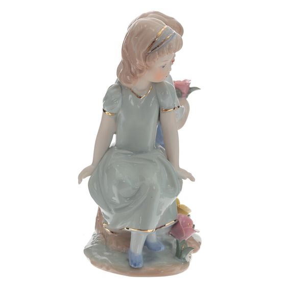 Фигурка декоративная &quot;Мальчик и девочка&quot;, Д14,5 Ш8 В17 см