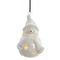 Фигурка декоративная подвесная &quot;Снеговик&quot; с подсветкой (2хLR44), L5 W5 H8 см, 2в.