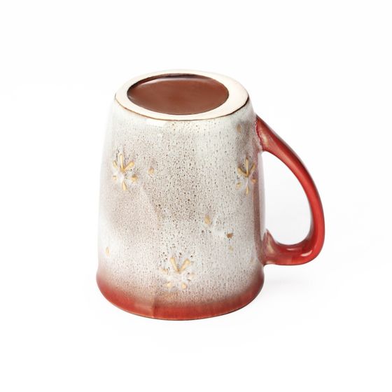 !09 Кружка "Снеговик" 350мл, 12х8,5х10,5см