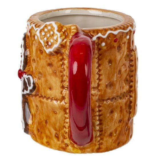 Кружка &quot;Пряничный человечек&quot;, 400 мл, L13,5 W9,5 H10,5 см