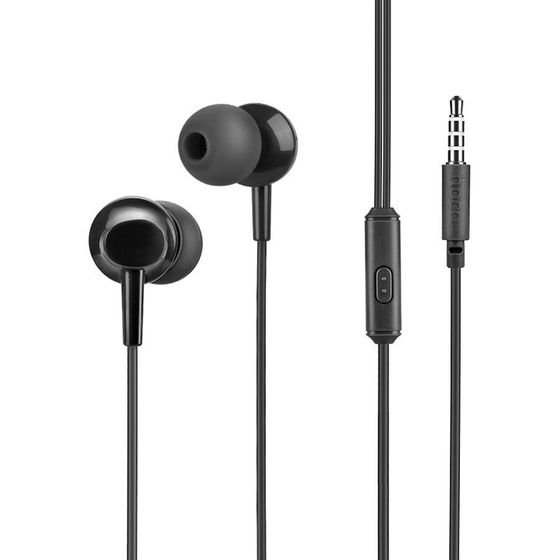 Гарнитура внутриканальные Hoco M14 Initeal sound проводные черный