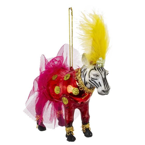 Украшение новогоднее &quot;Зебра&quot;, L11,5 W4 H13 см