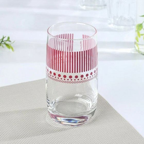 Стакан ЛИНИИ ЛИЛАК 330мл высокий