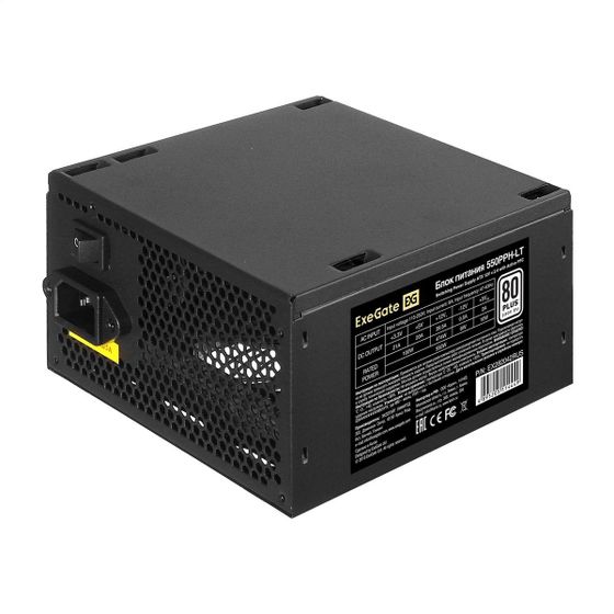 Блок питания 550W ATX ExeGate 550PPH-LT 12cm fan (EX282042RUS)