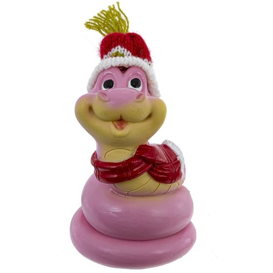 Копилка &quot;Змея&quot;, L7 W7 H11,5 см, 4в.