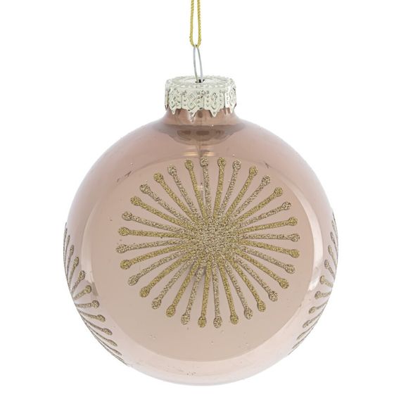 Набор из 12шт Украшение новогоднее &quot;Шар&quot;, D 8 см, L35 W25 H9 см