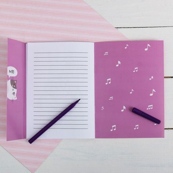 !Набор 10 штук - Блокнот раскраска 12 листов, 130х180  &quot;Блокнотик для творческих котиков&quot;