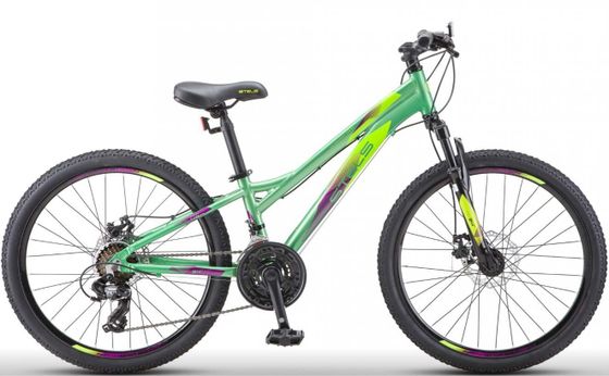 Велосипед Stels Navigator 460 MD 24&quot; K010 рама 11&quot; зеленый (LU092699/LU090098)