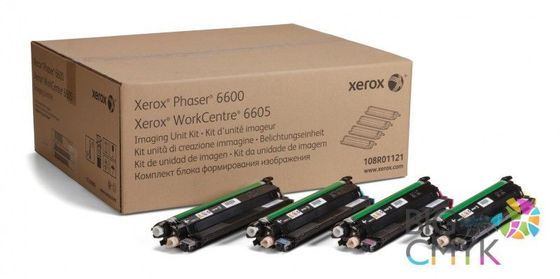 Комплект фотобарабанов Xerox 108R01121 цв:60000стр. для 6605/6655/VL C400/C405 CMYK Xerox
