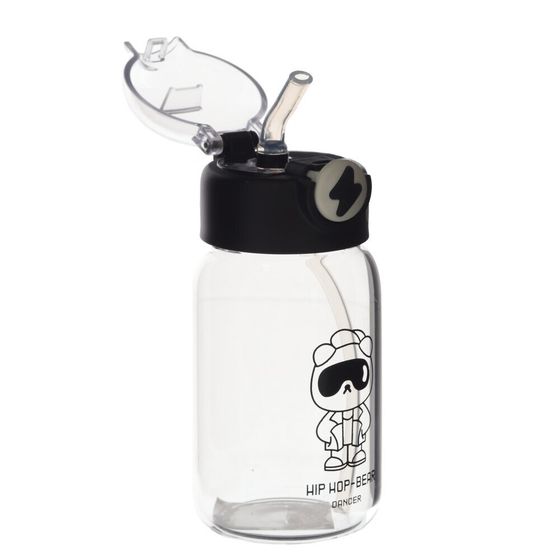 Бутылка, 400 мл, L8 W8,5 H17 см, дизайн микс