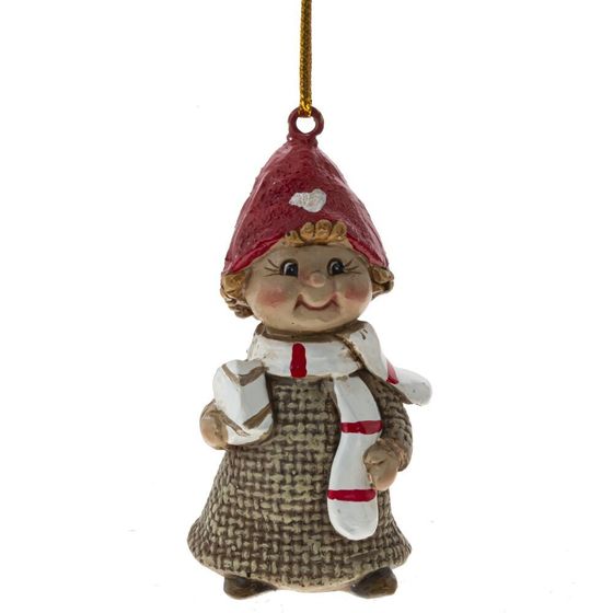 Изделие декоративное подвесное &quot;Ребёнок&quot;, L3 W3 H6 см, 2в.