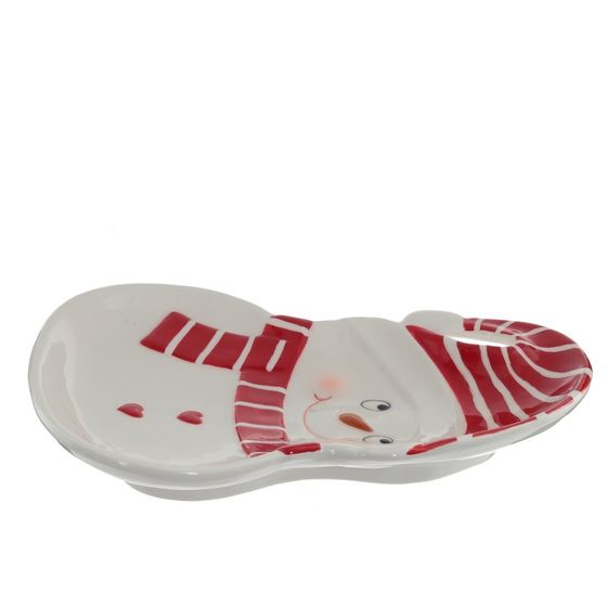 Тарелка &quot;Снеговик&quot;, L20,5 W27 H3,5 см