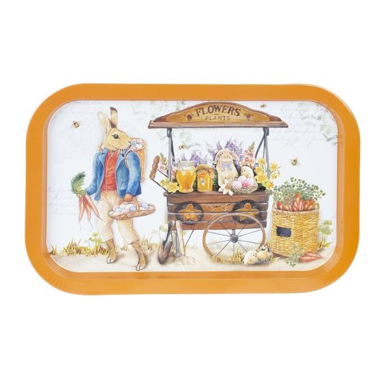 Поднос &quot;Пасхальный&quot;, L35 W23,5 H1,5 см, 6в.