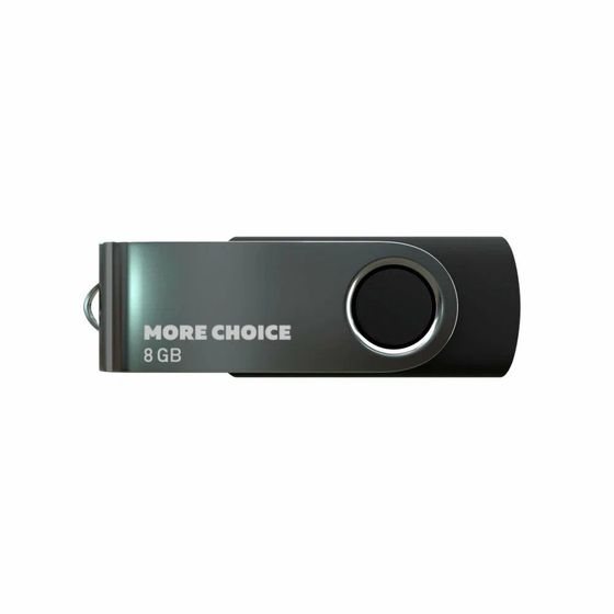 Флеш диск 8Gb More Choice MF8-4 4610196407512 USB 2.0 черный