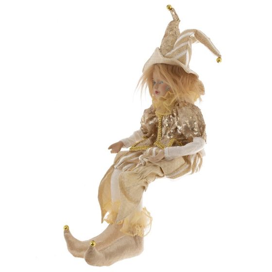 Игрушка набивная &quot;Клоун&quot; (муз, движ), L16 W14 H50/26 см