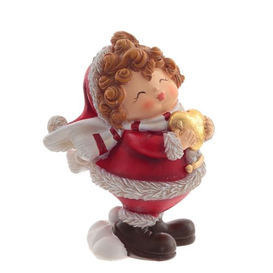 Фигурка декоративная &quot;Ангелочек&quot;, L7,5 W6,5 H9,5 см, 4в.