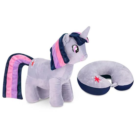 SPOKEY Sparkle 2in1 My Little Pony Travel Pillow Neck