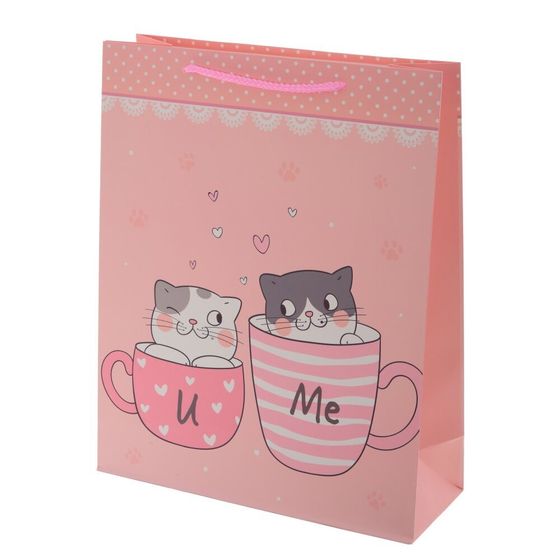 Пакет подарочный (бумага 210г/м2, блок микс 12шт), L18 W8,5 H24 см, 4в.