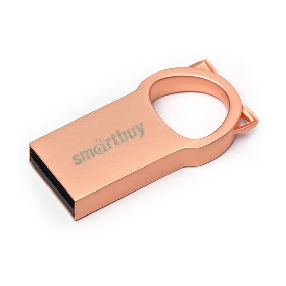 Флеш диск 8Gb Smartbuy MC5 SB00MC5 USB 2.0 серый металлик/розовый