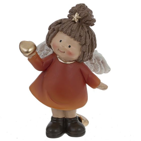 Фигурка декоративная &quot;Девочка-Ангел&quot;, L7 W4 H9 см, 4в.