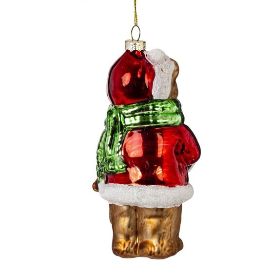 Украшение новогоднее &quot;Мишка&quot;, L8 W7 H14 см