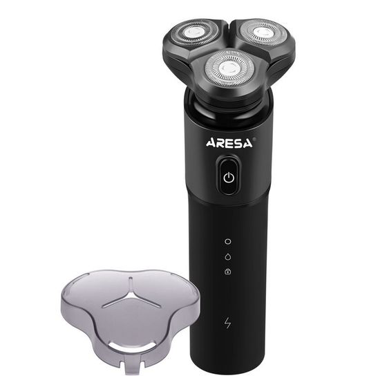 Бритва роторная Aresa AR-4602 аккум. черный