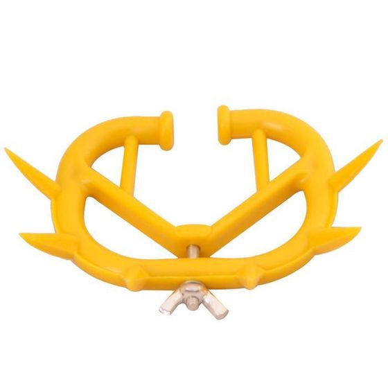 Кольцо против самовыдаивания, 10,5 × 7,5 см, жёлтый