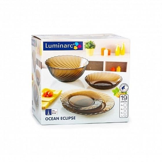 Столовый набор ОКЕАН ЭКЛИПС 19 предметов
