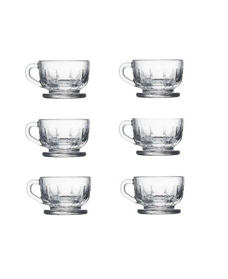 Flore 3.5 Ounce Espresso Cup, Set of 6