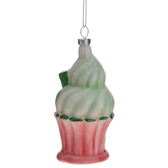 Украшение новогоднее &quot;Домик&quot;, L6,5 W6,5 H13,5 см, 4в.