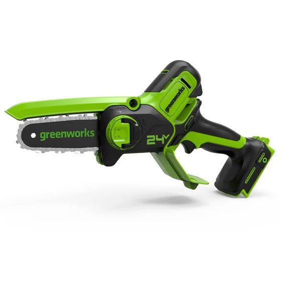 Пила цепная аккум. GreenWorks GD24CSMNX 24V 6&quot; без АКБ и ЗУ (2008707)
