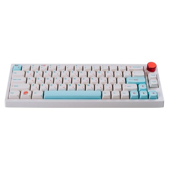 Клавиатура Epomaker TH66 Pro LED игровая беспроводная/проводная белый (TH66Pro-WHT-SUS-Budg)