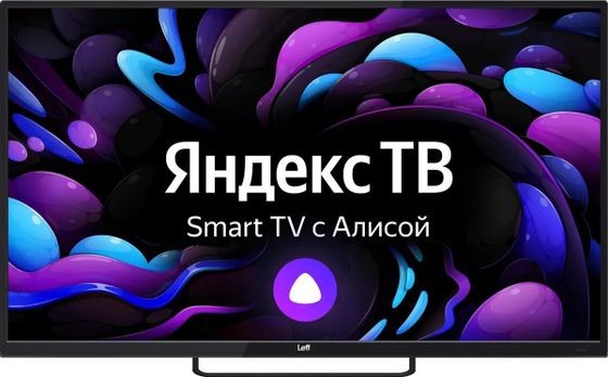 Телевизор LED 55&quot; Leff 55U540S черный 4K Ultra HD SmartTV ЯндексТВ
