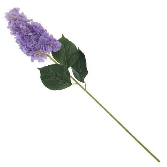 Цветок искусственный &quot;Гортензия&quot; (Real Touch), L18 W18 H82 см