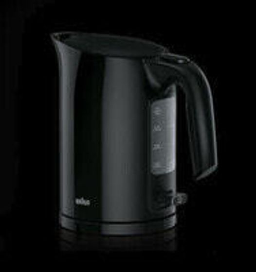 Braun WK 3110 BK - 1.7 L - 3000 W - Black - Water level indicator - Cordless