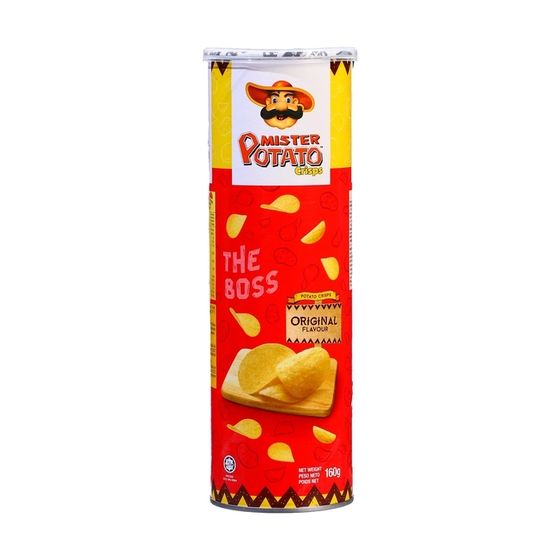 Картофельные чипсы оригинальные Mister Potato Original, 160 г