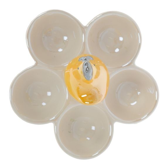 Тарелка для 5-ти яиц, L15 W14,5 H9 см