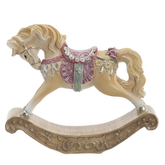 Фигурка декоративная &quot;Лошадка-качалка&quot;, L11 W2,5 H9 см