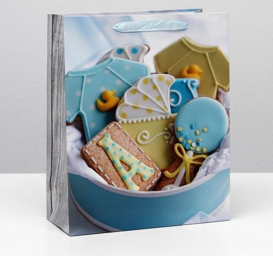 !09 Пакет (набор 3 штуки) ламинированный, 26 x 32 x 12 см.