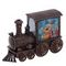 Изделие декор Паровоз &quot;Гном/Олень/Эльф&quot;  (подсвет, AAAх2 н/п) L13 W4,5 H8,5 см, 3в.