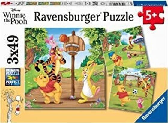 Ravensburger Ravensburger Childrens puzzle Discover nature with Winnie the Pooh (47 pieces, frame puzzle)