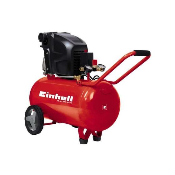 Компрессор Einhell TE-AC 270/50/10, 220 В, 1800 Вт, 50 л, 10 бар, масляный