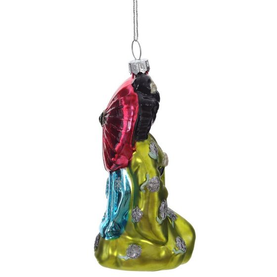 Украшение новогоднее "Гейша", L6,5 W5,5 H12,5 см